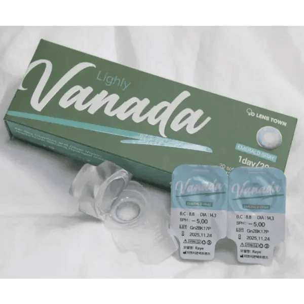 LensTown Lighly Vanada Emerald Gray (20p) - Idol Karakon