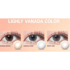 LensTown Lighly Vanada Orange Brown (20p) - Idol Karakon