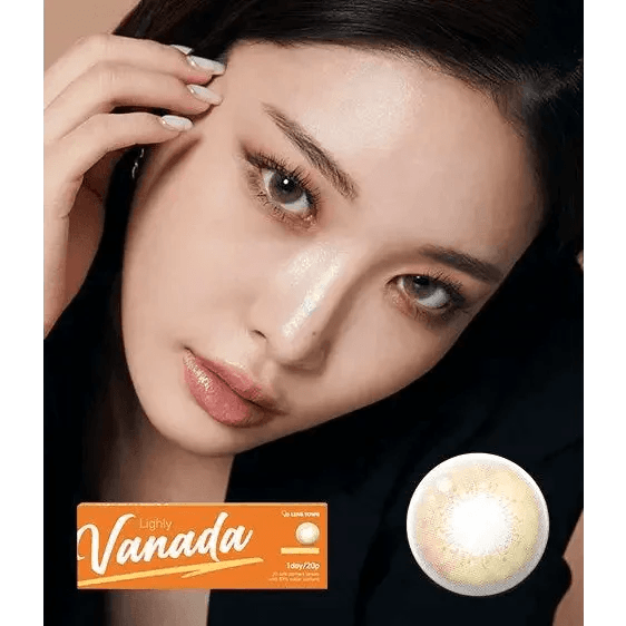 LensTown Lighly Vanada Orange Brown (20p) - Idol Karakon