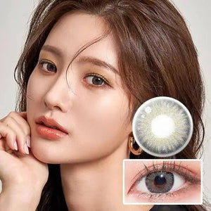 LensTown Mio Blonde Gray - Idol Karakon