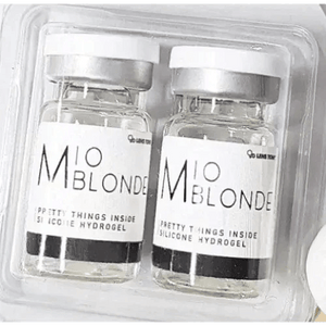 LensTown Mio Blonde Gray - Idol Karakon