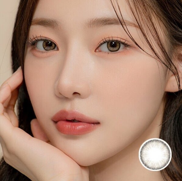 クラレン O2O2 カラーブレンディング アッシュブラウン EX (30枚入) — Clalen O2O2 Color 1Day Ash Brown EX (30pcs) - Idol Karakon