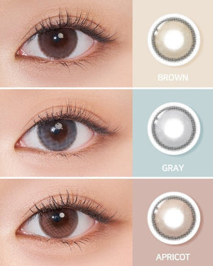 オッドアイ M プレーン アプリコット — Odd I's M plain Apricot - Idol Karakon