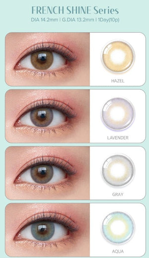 Olens French Shine 1Day Aqua (10p) - Idol Karakon