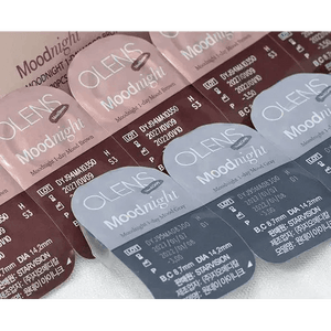 Olens Mood Night 1Day Mood Gray (10p) - Idol Karakon