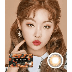 LensTown Retrogia Brown - Idol Karakon