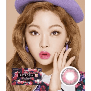 LensTown Retrogia Pink - Idol Karakon