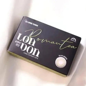 LensTown Romantea London Olive Green - Idol Karakon
