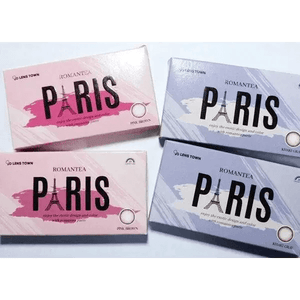 LensTown Romantea Paris Khaki Gray - Idol Karakon