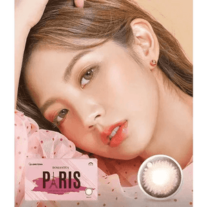 LensTown Romantea Paris Pink Brown - Idol Karakon