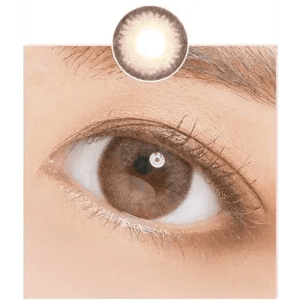 LensTown Romantea Paris Pink Brown - Idol Karakon