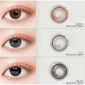 LensTown Romantea Ring 1Day Brown (10p) - Idol Karakon