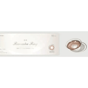 LensTown Romantea Ring 1Day Brown (10p) - Idol Karakon