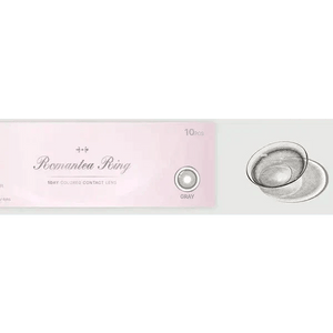 LensTown Romantea Ring 1Day Gray (10p) - Idol Karakon