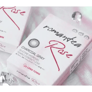 LensTown Romantea Rose Charcoal Gray - Idol Karakon