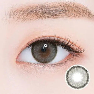 LensTown Romantea Rose Charcoal Gray - Idol Karakon