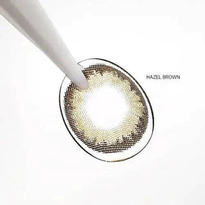 LensTown Romantea Tokyo Brown Party1 (Hazel 10p+Khaki 10p) - Idol Karakon