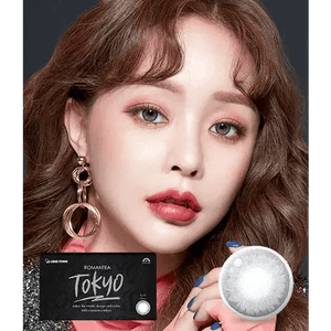 LensTown Romantea Tokyo Cool Gray - Idol Karakon