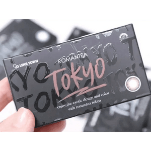 LensTown Romantea Tokyo Grande Peach Brown - Idol Karakon