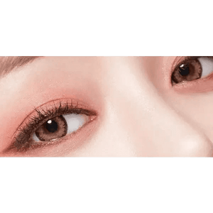 LensTown Romantea Tokyo Peach Brown - Idol Karakon