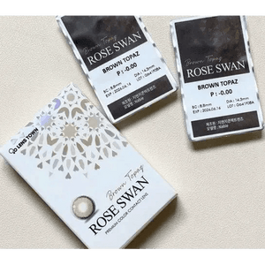 LensTown Rose Swan Brown Topaz - Idol Karakon