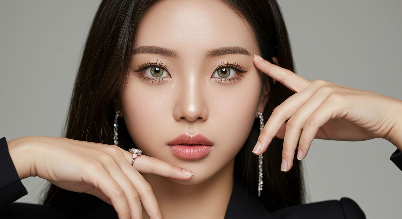 12.5mm カラコン ナチュラル派の最強バランス バレずに目力アップ - Idol Karakon