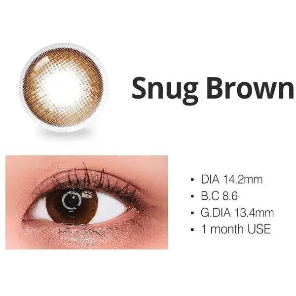 LensRang Snug Brown - Idol Karakon