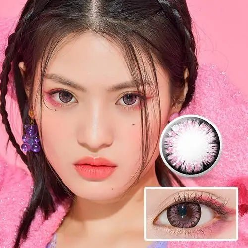 LensTown Back to Basic Macaron Pink - Idol Karakon