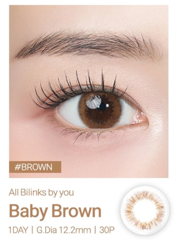 ラシェル ベイビーブラウン 30枚入 — LACELLE Baby Brown (30p) - Idol Karakon