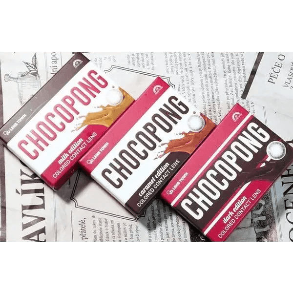 LensTown Choco Pong Dark Choco - Idol Karakon