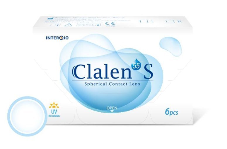 クラレン 55S クリア 2ウィーク (6枚入) — Clalen 55S 2Week Clear (6pcs) - Idol Karakon