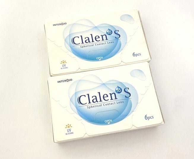 クラレン 55S クリア 2ウィーク (6枚入) — Clalen 55S 2Week Clear (6pcs) - Idol Karakon