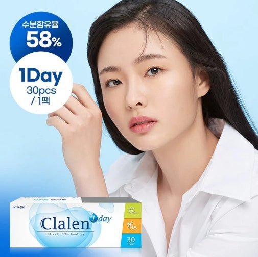 クラレン 1Day クリア (30枚入) — Clalen 1Day Clear (30pcs) - Idol Karakon