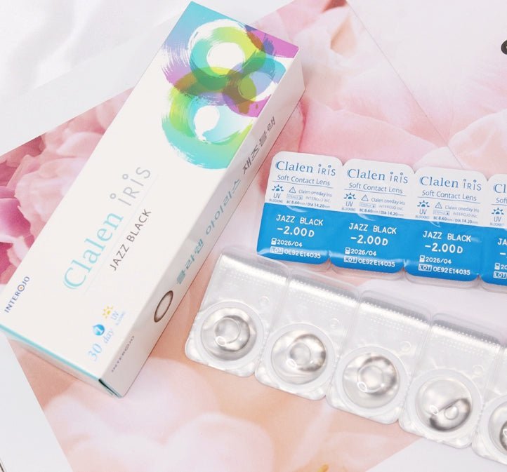 クラレン アイリス ジャズブラック (40枚入) — Clalen Iris 1Day Jazz Black (40pcs) - Idol Karakon
