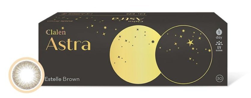 クラレン アストラエステル パールブラウン (30枚入) — Clalen Astra Estelle Pearl Brown (30pcs) - Idol Karakon