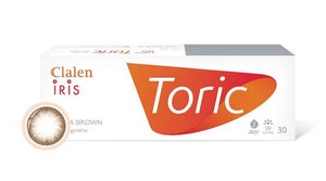 クラレン アイリス アリシアブラウン 乱視用 (30枚入) — Clalen Iris 1Day Toric Alicia Brown (30pcs) - Idol Karakon
