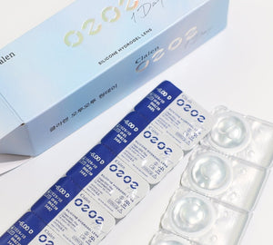 クラレン O2O2 クリア (40枚入) — Clalen O2O2 1Day Clear (40pcs) - Idol Karakon