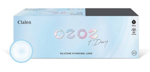 クラレン O2O2 クリア (40枚入) — Clalen O2O2 1Day Clear (40pcs) - Idol Karakon