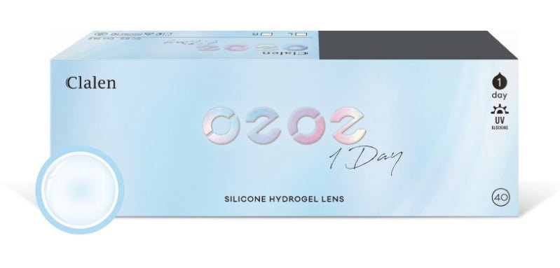クラレン O2O2 クリア (40枚入) — Clalen O2O2 1Day Clear (40pcs) - Idol Karakon
