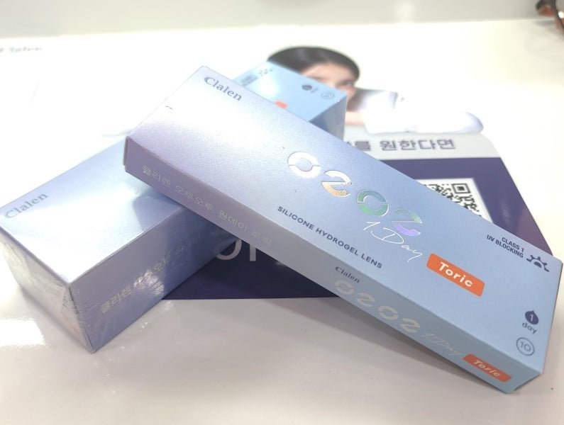 クラレン O2O2 クリア 乱視用 (30枚入) — Clalen O2O2 1Day Toric Clear (30pcs) - Idol Karakon