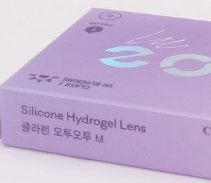 クラレン O2O2 M グラブスー クリア (6枚入) — Clalen O2O2 M Grab Soo Clear (6pcs) - Idol Karakon