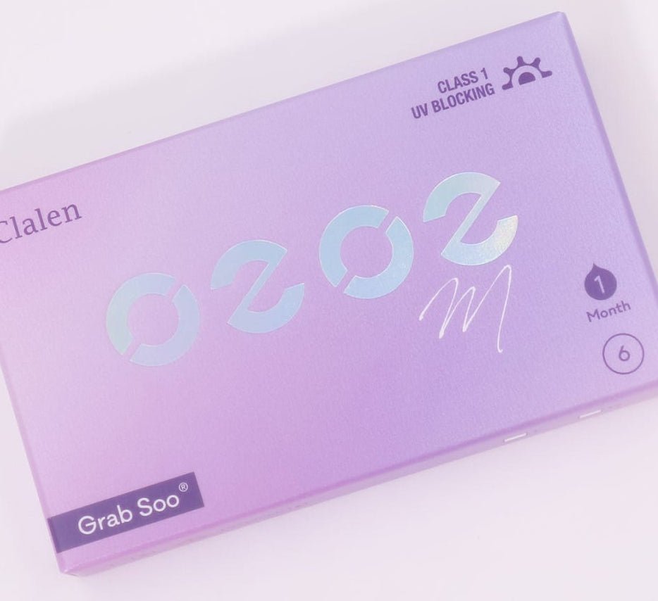 クラレン O2O2 M グラブスー クリア (6枚入) — Clalen O2O2 M Grab Soo Clear (6pcs) - Idol Karakon