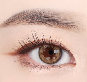 クラレン O2O2 ナチュラルブラウン EX (2枚入) — Clalen O2O2 Color M Natural Brown EX (2pcs) - Idol Karakon