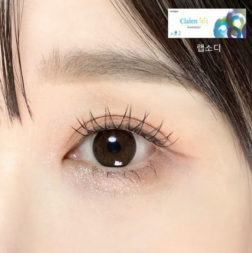 クラレン アイリス ラプソディーブラウン (40枚入) — Clalen Iris 1Day Rhapsody Brown (40pcs) - Idol Karakon