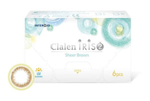 クラレン アイリス2 シアーブラウン (6枚入) — Clalen IRIS - 2 Sheer Brown (6pcs) - Idol Karakon