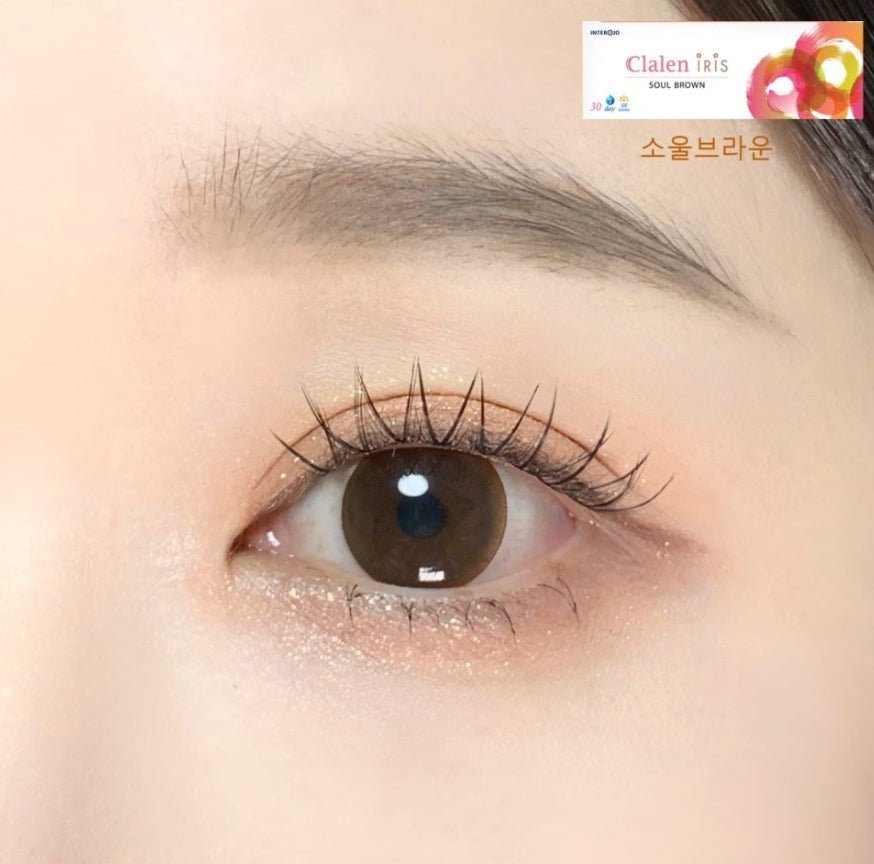 クラレン アイリス ソウルブラウン (40枚入) — Clalen Iris 1Day Soul Brown (40pcs) - Idol Karakon