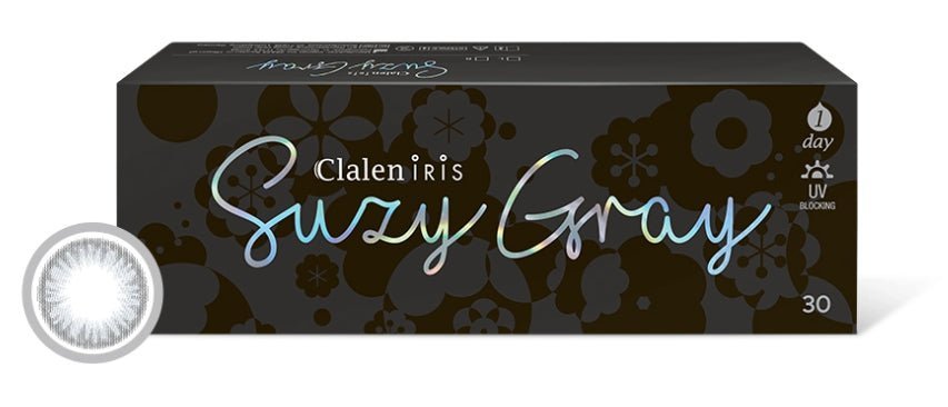 クラレン アイリス スジーグレー (30枚入) — Clalen Iris 1Day Suzy Gray (30pcs) - Idol Karakon