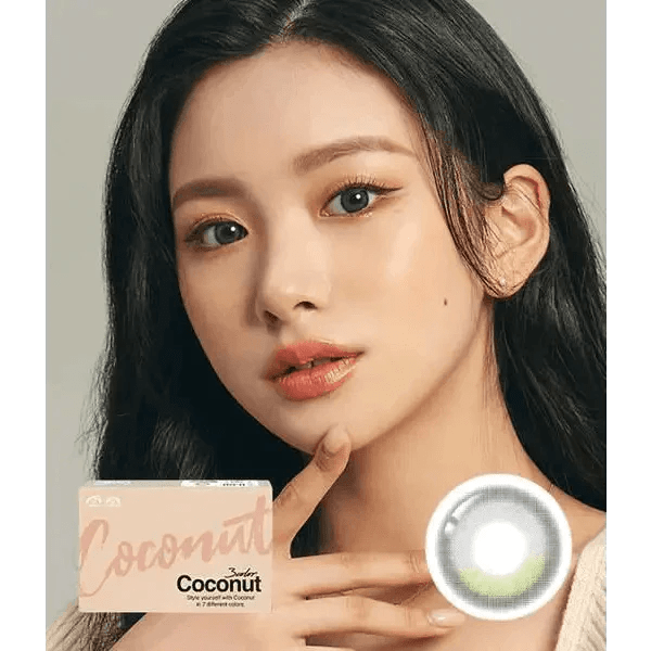 LensTown Coconut 3color Wild Olive Green - Idol Karakon