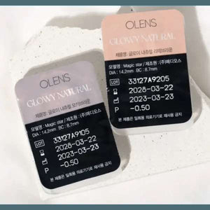 Olens Glowy Natural 1Day Mocha Brown (20P) - Idol Karakon