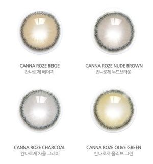 i - DOL Canna Roze Beige Brown 1枚入 - Idol Karakon